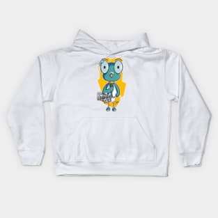 Cute Pigeon Bird Cartoon Character Kids Hoodie